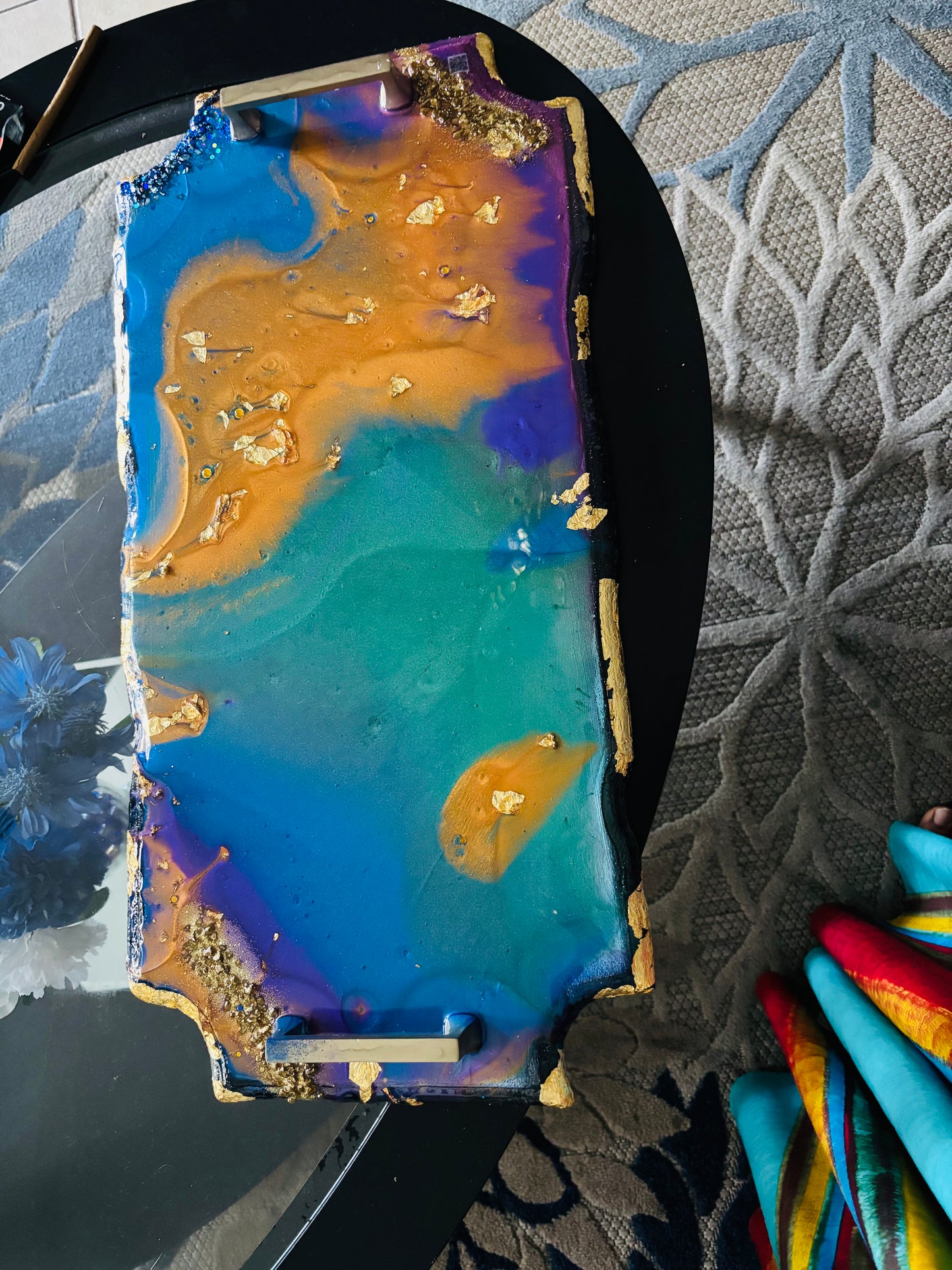 Give a gift 💝Handmade serving trays crafted with love to uplift loved ones confined to their beds or limited to their wheelchair