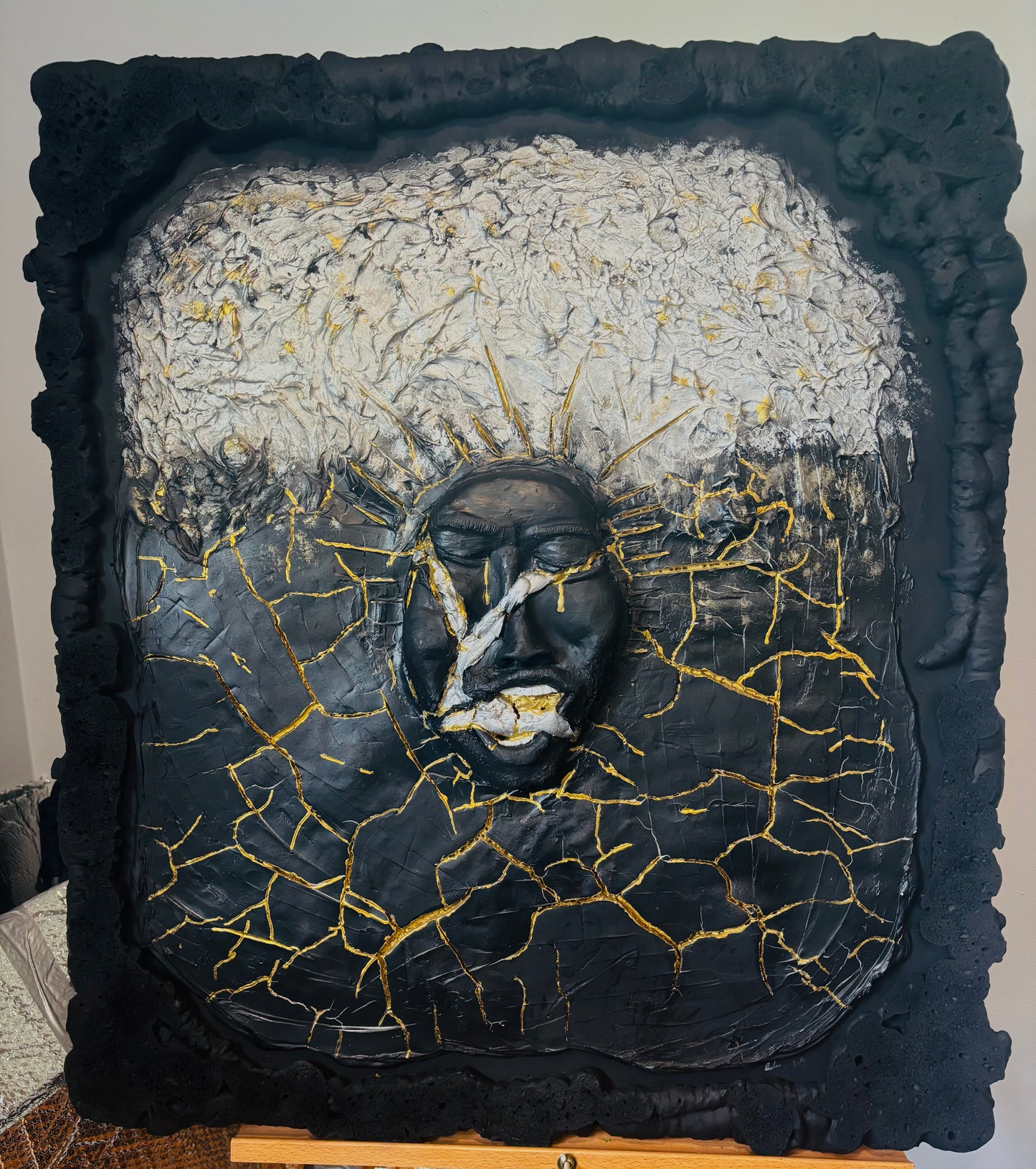 Golden tears of resilience ￼