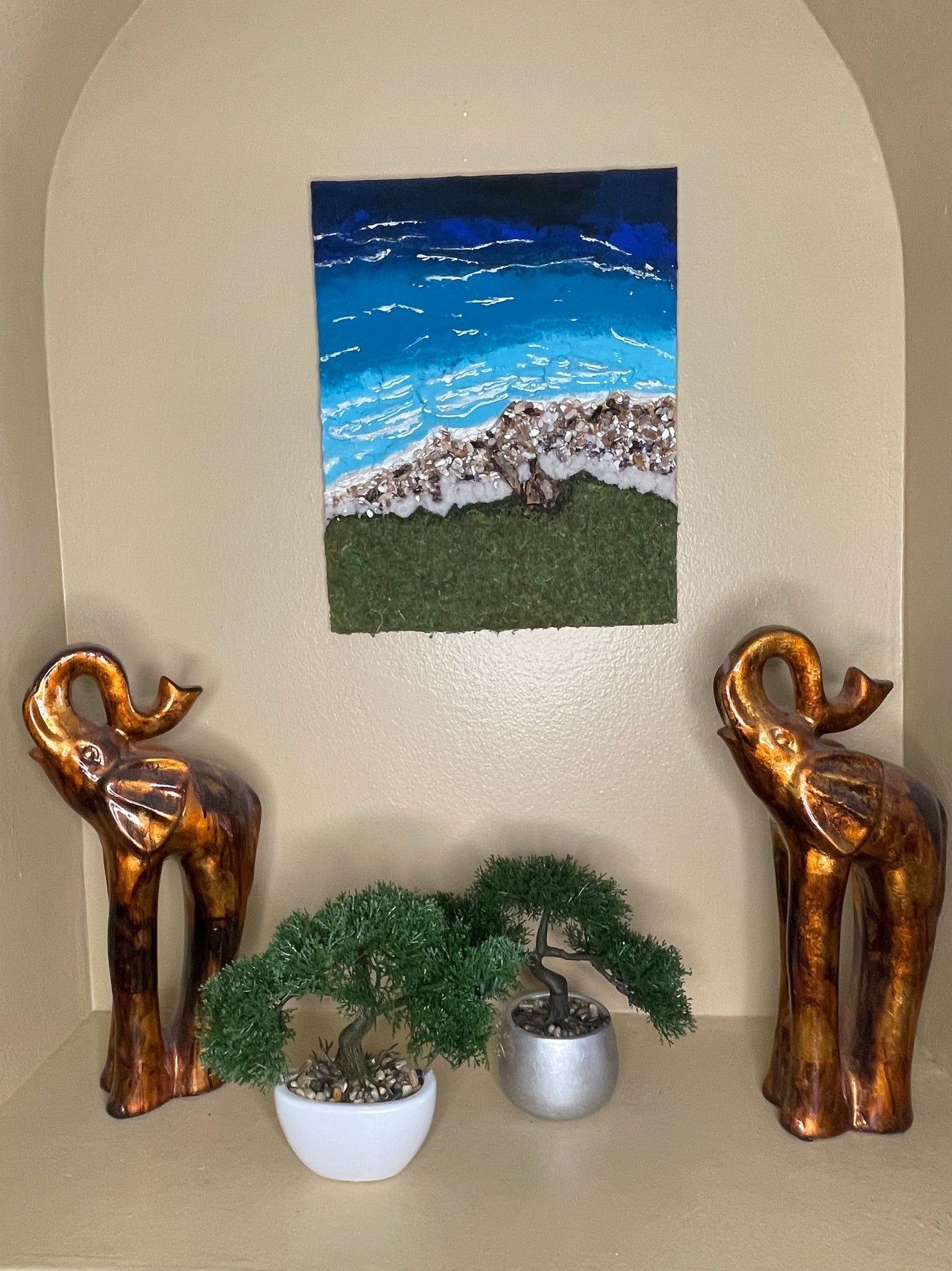 Ocean view wall canvas